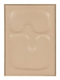 Elena, 3D, PaperXPaint, H70xW50xD3,8cm, Sand